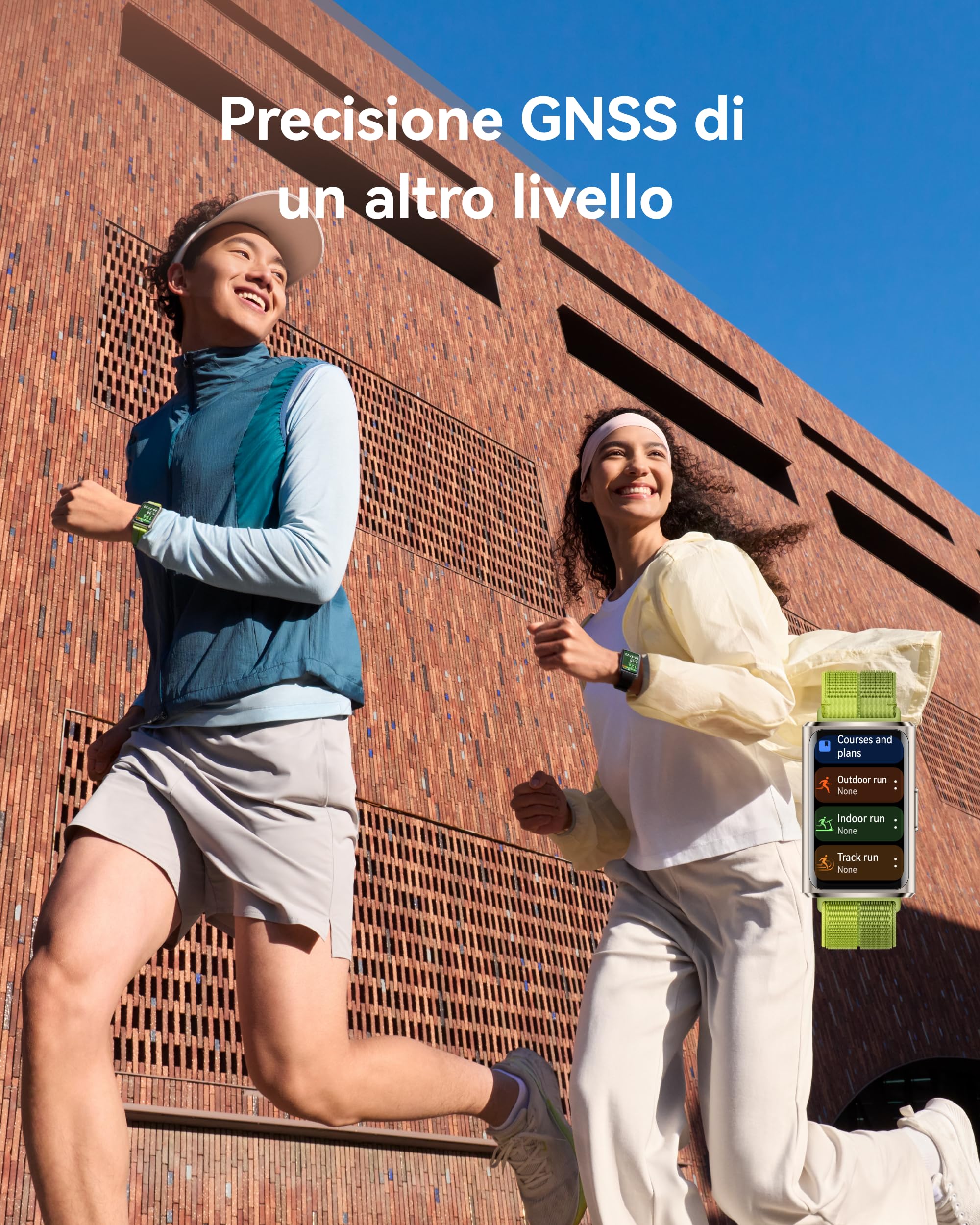 HUAWEI Band 11 Pro Smart Watch, Tracker di Fitness con Precisione GNSS Indipendente, AMOLED da 1.62" ad Alta Luminosità, HRV del Sonno Medio, Tracker di Fitness per il Benessere Emotivo, 5ATM, Nero