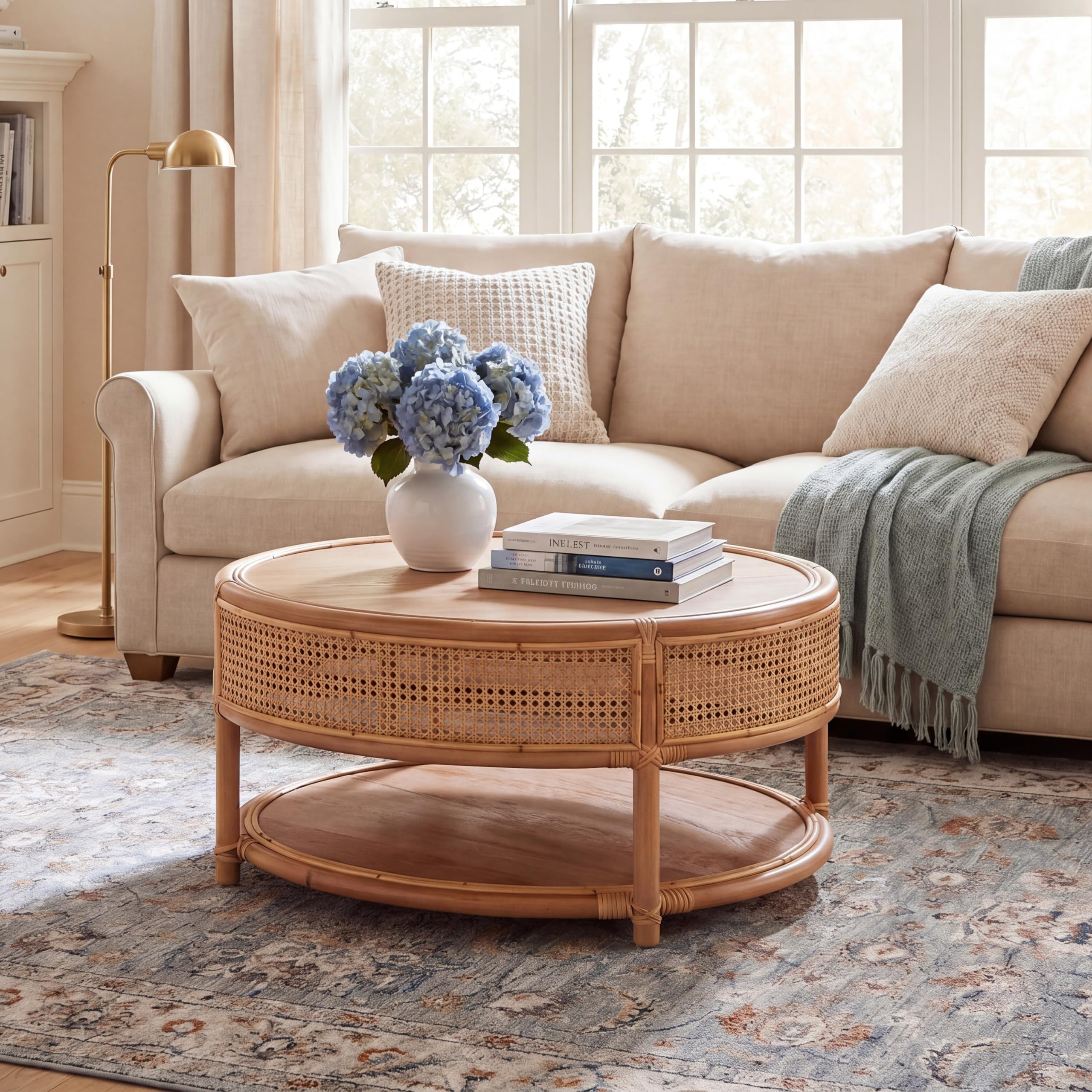 Amazon.com: SAFAVIEH Home Collection Arvid Natural Brown Solid