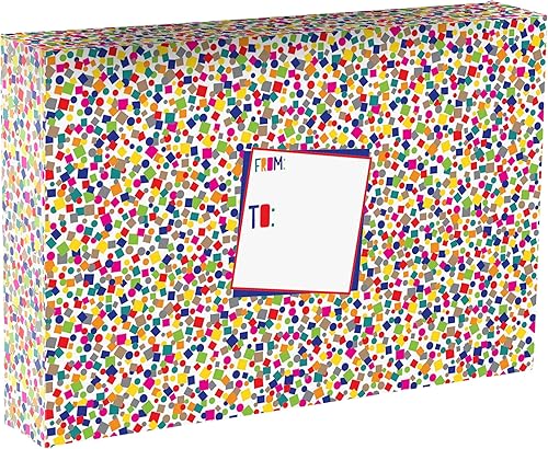 Miniatura 4 de Jillson & Roberts - Cajas de regalo medianas para cumpleaños y vacaciones, color negro (24 piezas)