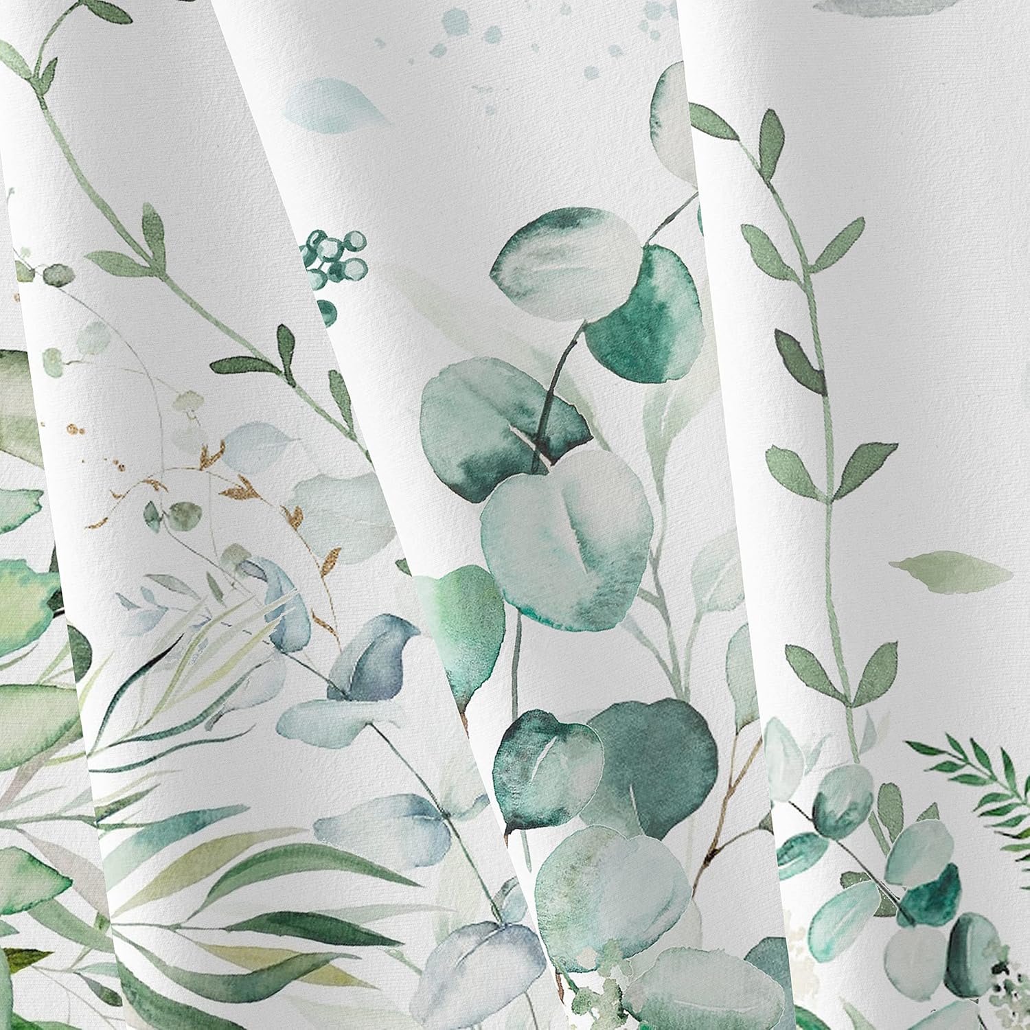 Yighty Leaf Floral Sage Green Oval Tablecloth 60x84 Inch,Leaf Printed Tablecloth,Sage Farmhouse Watercolor Waterproof Tablecloth,Suitable for Indoor and Outdoor, Holiday Kitchen Restaurant and Party