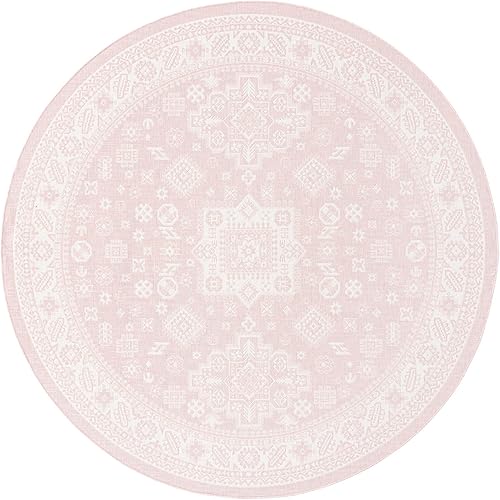 Miniatura 130 de Rugs.com Outdoor Aztec Collection Alfombra – 4 x 6 pies alfombra de tejido plano gris carbón perfecta para salas de estar, grandes comedores, planos