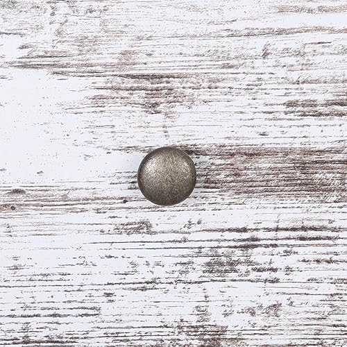 Miniatura 8 de Betterhood Barnwood - Mesita de noche rústica con estación de carga, mesa auxiliar con puerta de granero y cajones, mesa auxiliar estilo roble