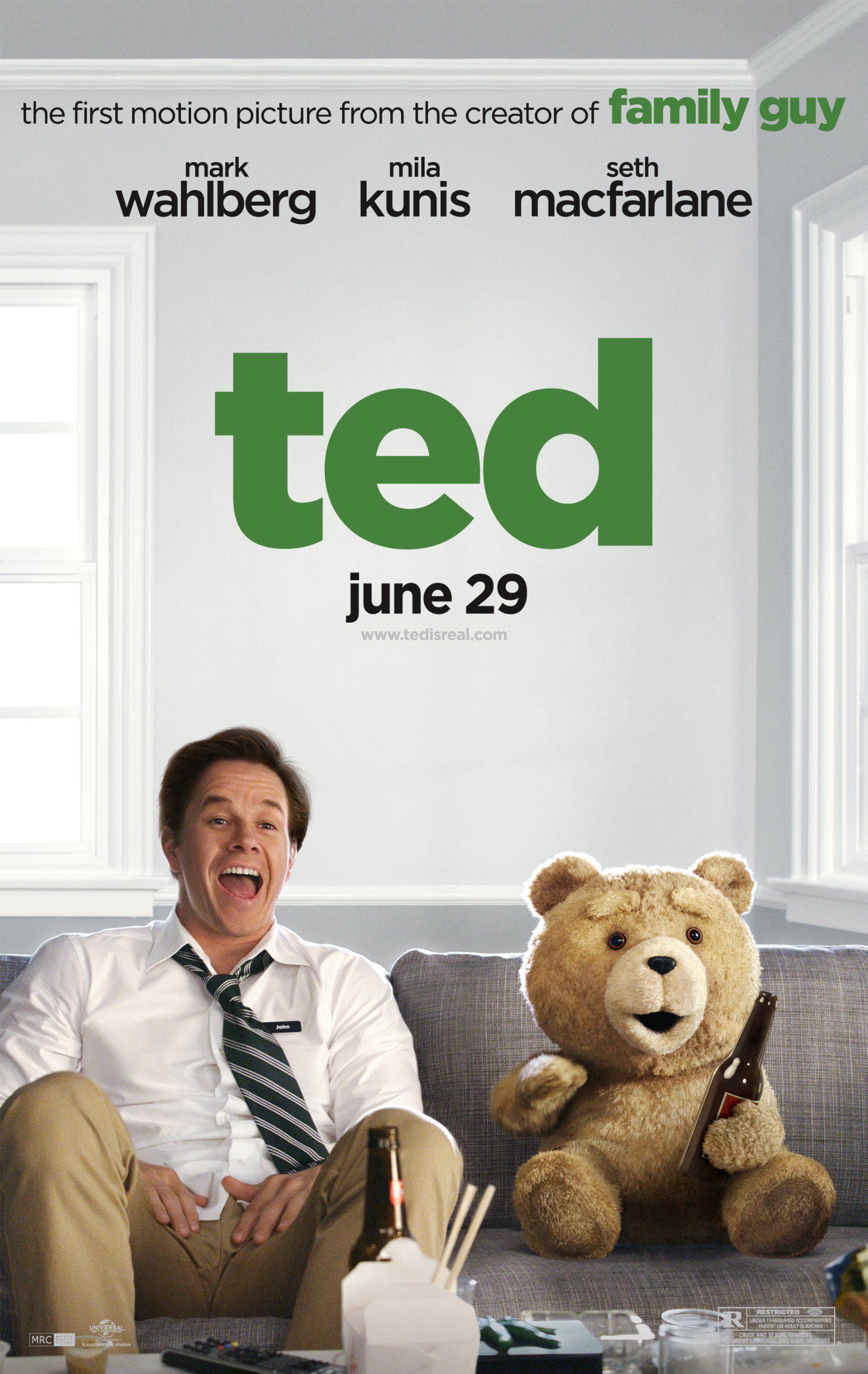 12X8 INCHES TED MOVIE POSTER PRINT APPROX SIZE