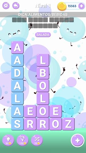 Word4Fun: Caca palavras portugues palavras cruzadas jogos gratis & A Sopa de letras encontrar adivin