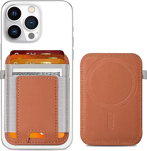 Miniatura 238 de ExtreLife Magsafe Wallet, cartera magnética más fuerte para iPhone 17/16/15/14/13/12, para tarjetero Magsafe con 2 ranuras para tarjetas, bloqueo