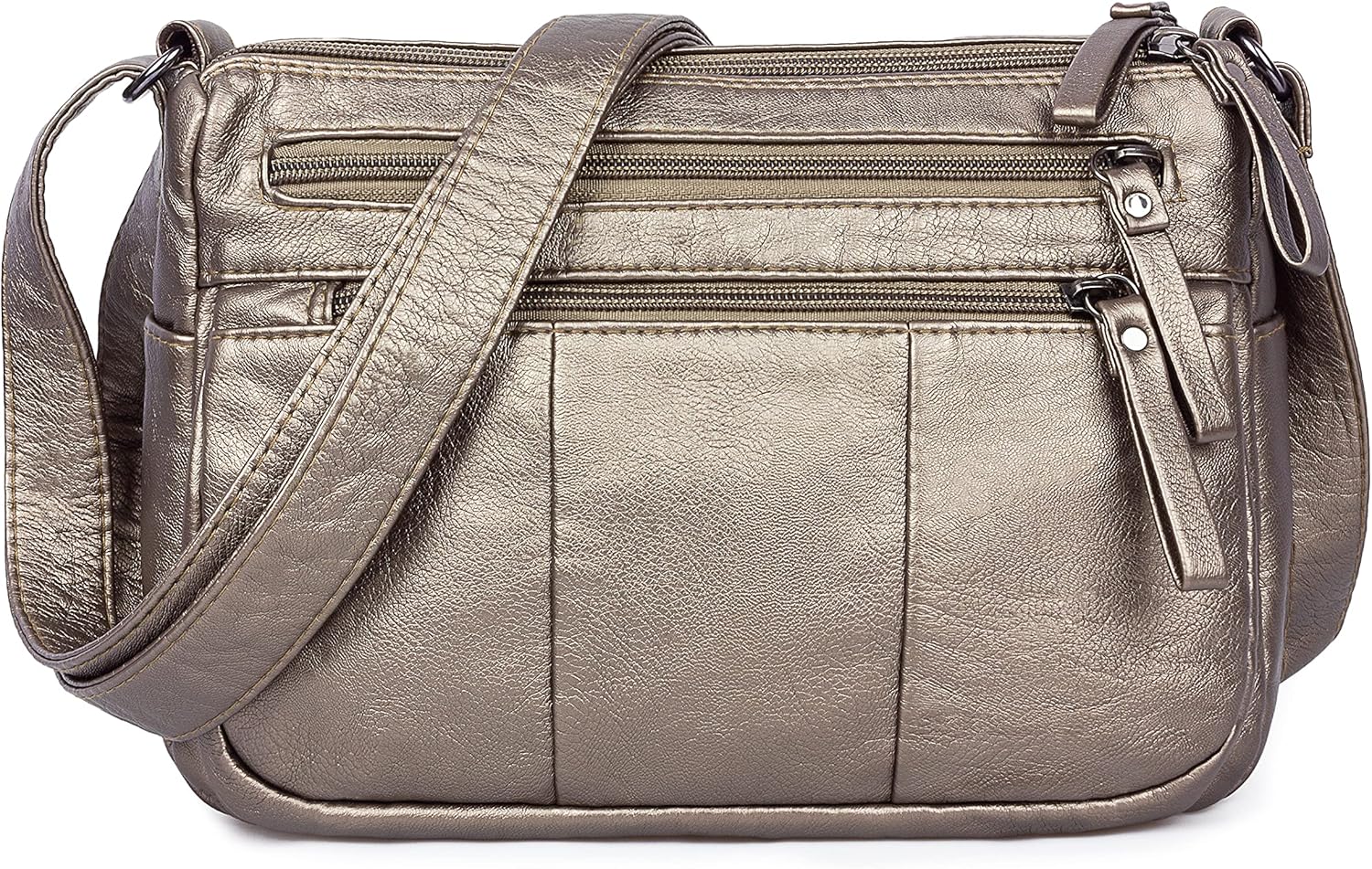 VOLGANIK ROCK Purses for Women Soft PU Leather Shoulder Bag Ladies Crossbody Purse and handbags Lightweight Pocketbook