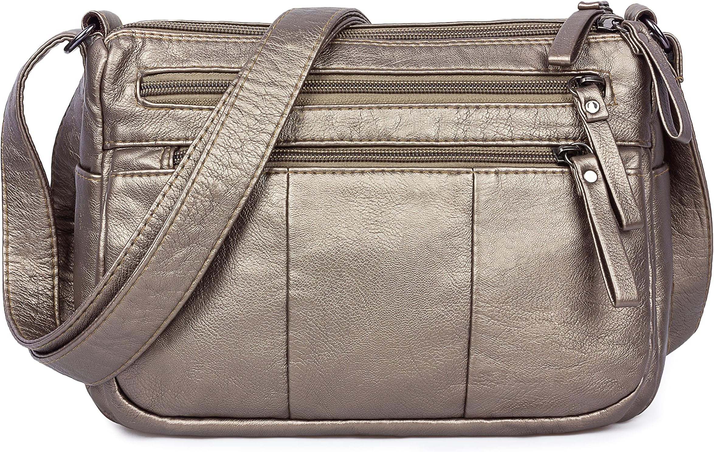 VOLGANIK ROCK Purses for Women Soft PU Leather Shoulder Bag Ladies Crossbody Purse and handbags Lightweight Pocketbook