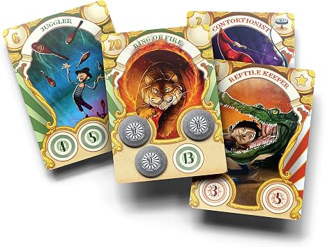 Big Top - Fast Paced Auction Game - 3 to 4 Players, Ages 11+, 3-4 Players