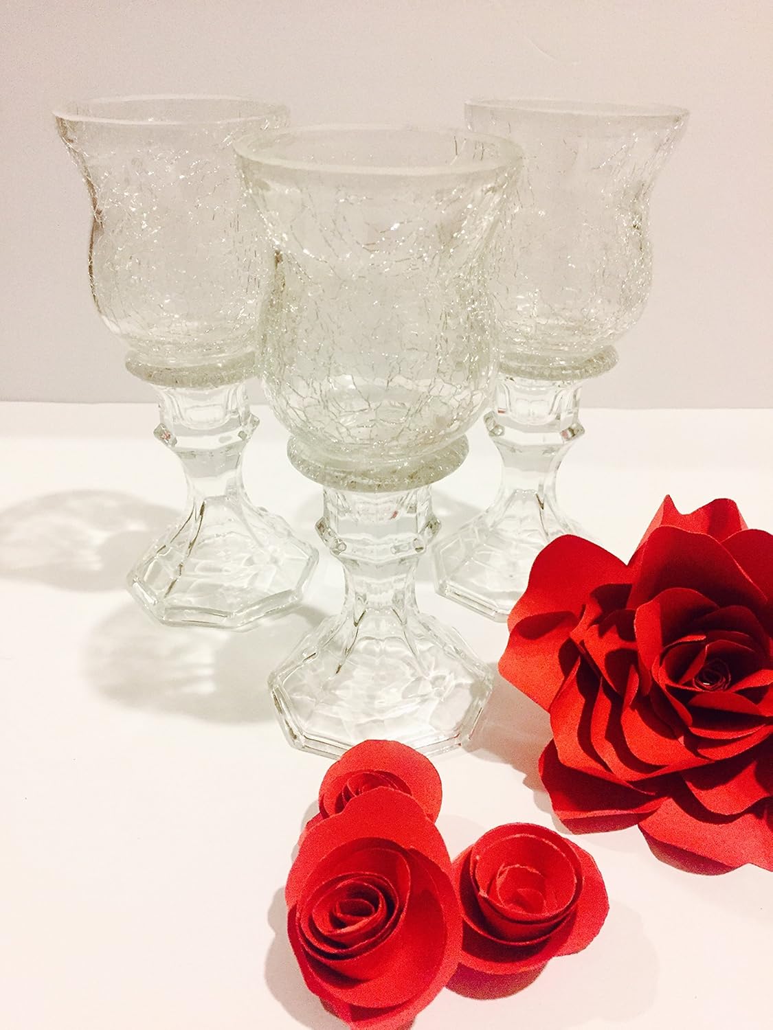 10 tall glass candle holder wedding centerpiece,Tall candle
