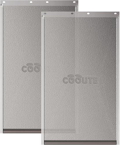 Paquete de 2 solapas de repuesto para puerta de mascotas con cierre magnético, compatible con puerta PetSafe Freedom para perros y gatos PAC11-11038