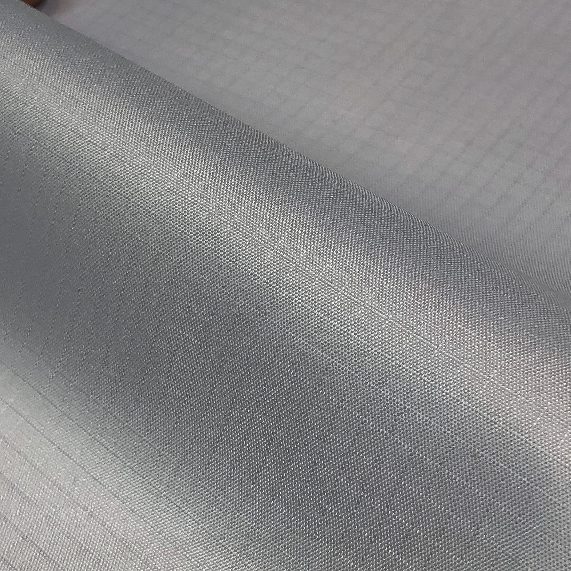 TheFabricTrade Silver Ripstop Fabric Waterproof 3.2oz Outdoor Cover Kite Lightweight Polyester Material - 300cm x 150cm (3 Metre)