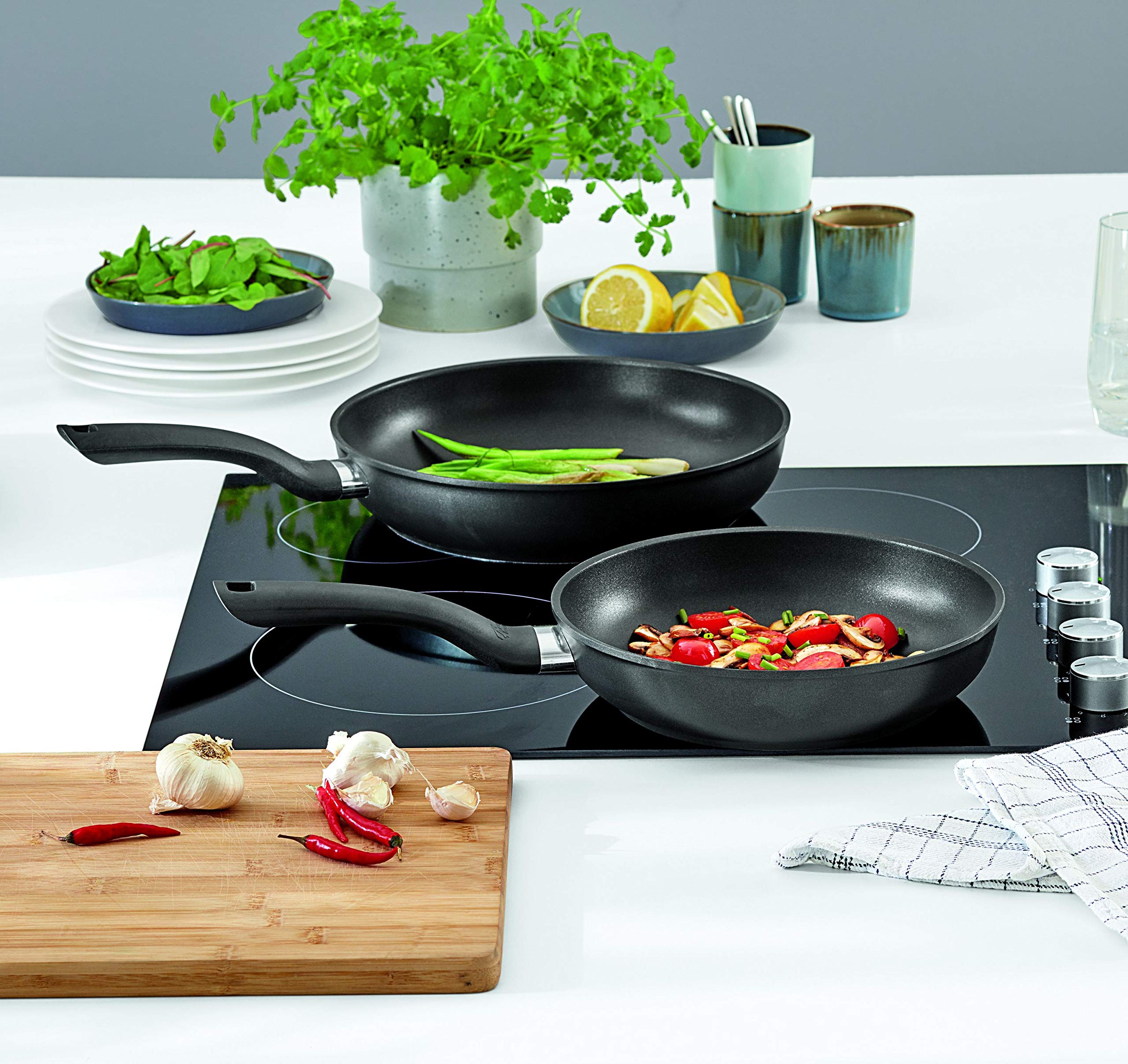 Amazon.com: Fissler Cenit 045-301-02-100 or 0 Pan Set Aluminium