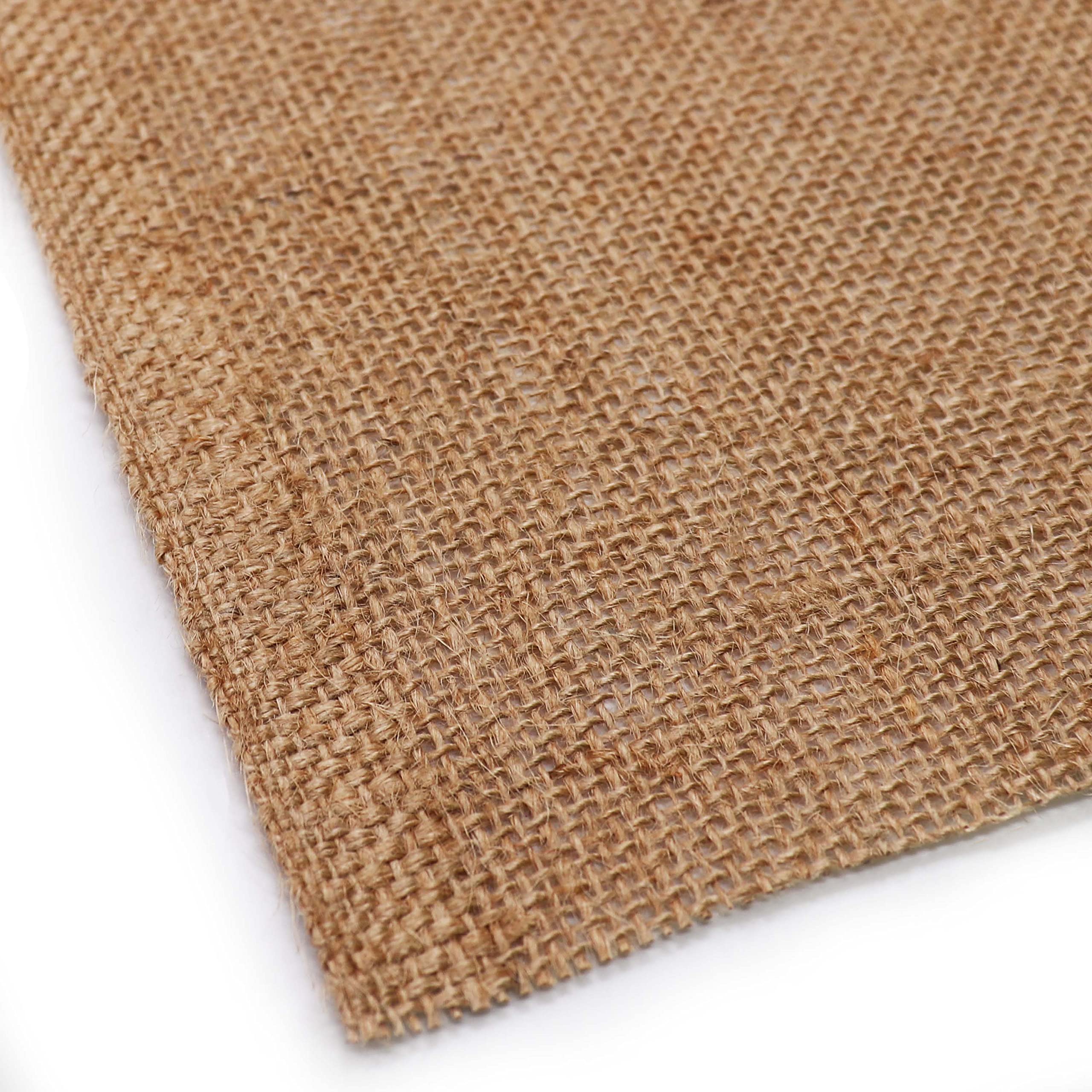 NOOR Premium jute deken, 1 x 3 m, jute gesneden, rood, om zelf te knutselen, als decoratief materiaal of als vorstbescherming voor planten, jute-winterbescherming voor pot- en potplanten