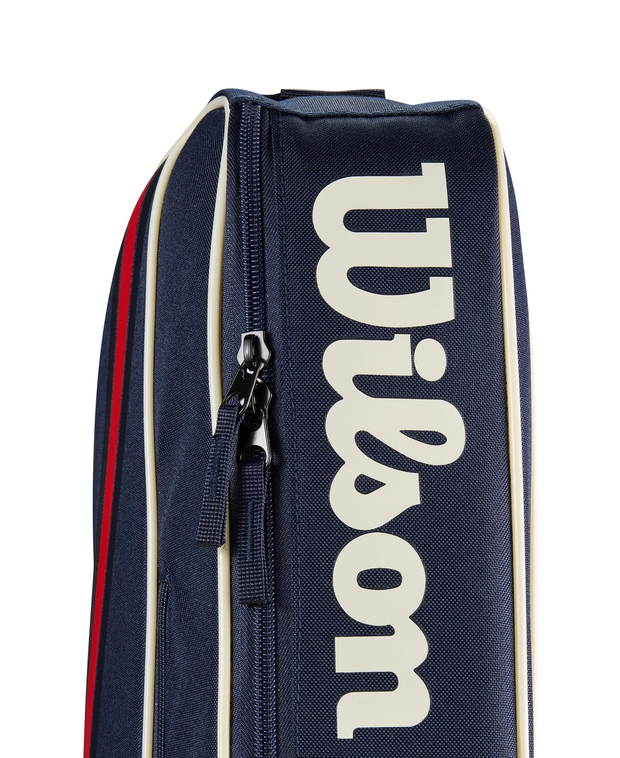 Wilson Team Con una Spaziosa Tasca Per Gli Accessori e Tracolla Regolabile, Offre una Protezione Completa Per La Racchetta