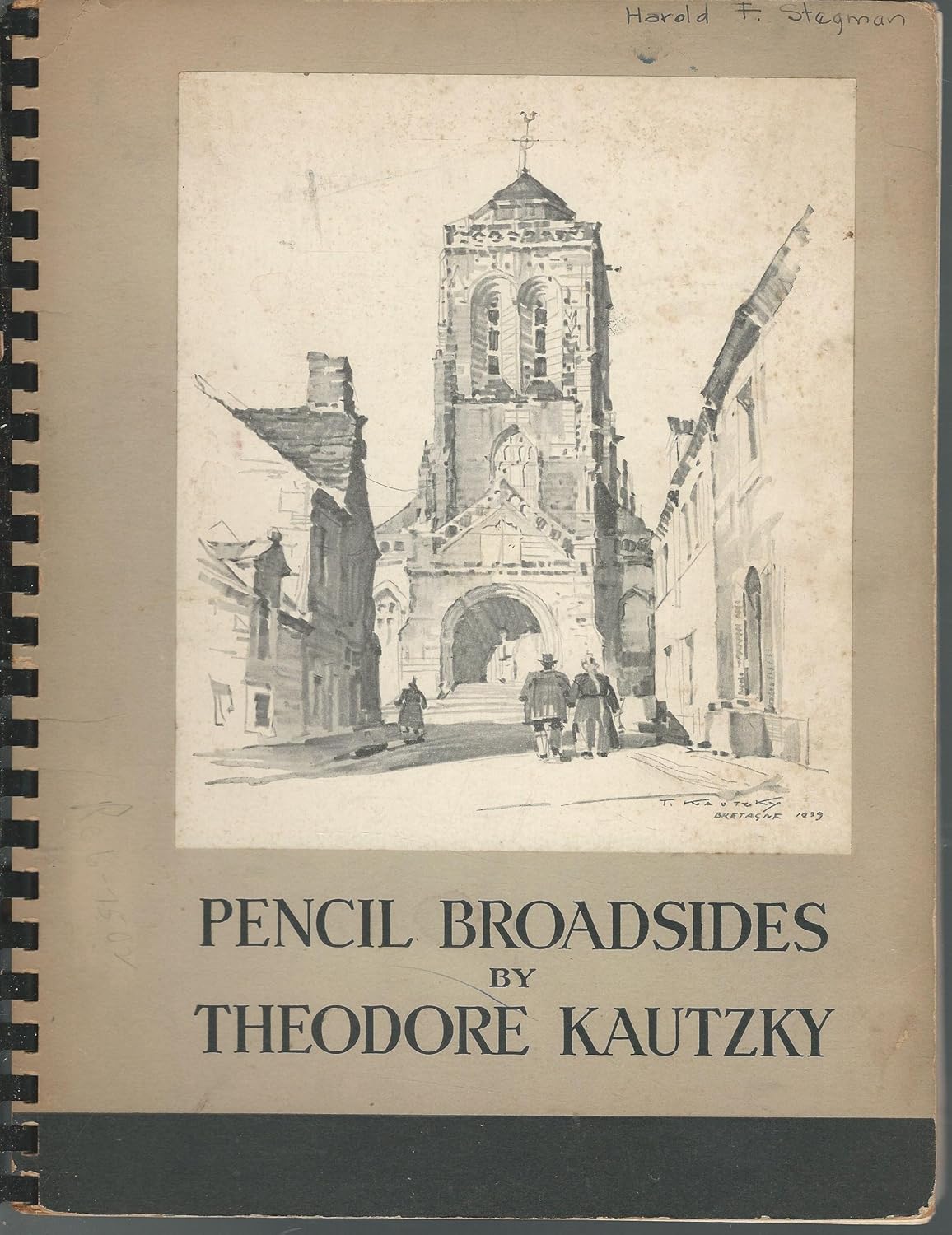 Pencil Broadsides A Manual of Broad Stroke Technique Kautzky