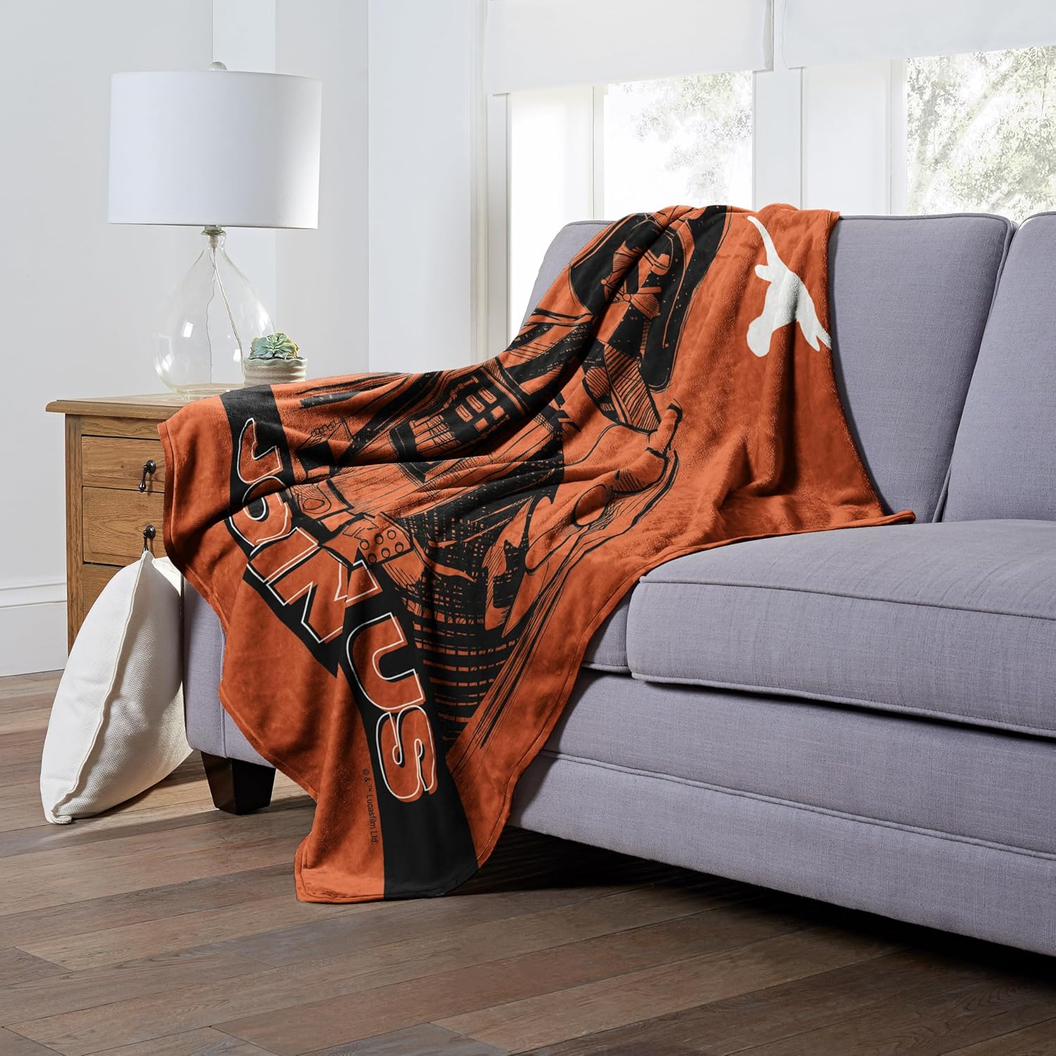 Northwest NCAA Unisex-Adult Silk Touch Throw Blanket