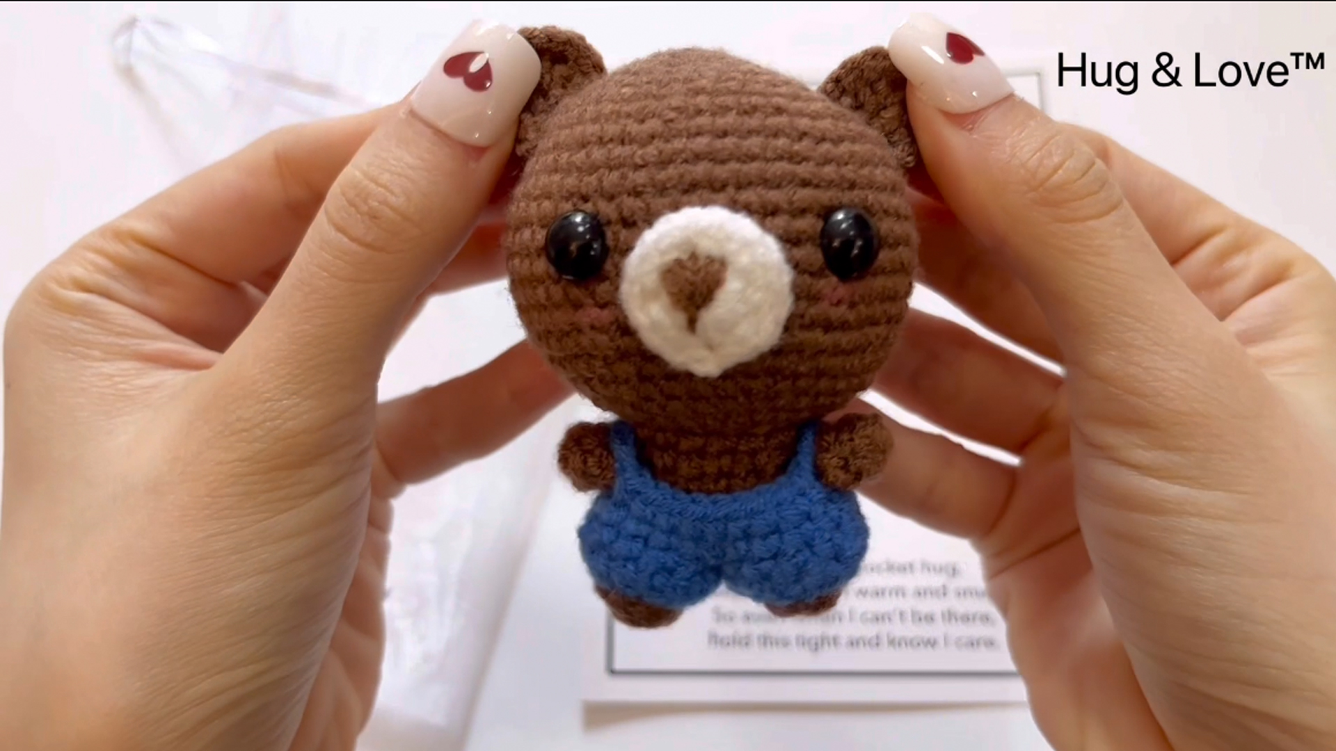 Pack Of 2 Handmade Cute Crocheted Pocket Hug Token, Stress Ball, Squeeze Ball, Greeting (Octopus