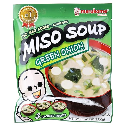 Marukome Sopa Miso Grn Cebolla 3pk
