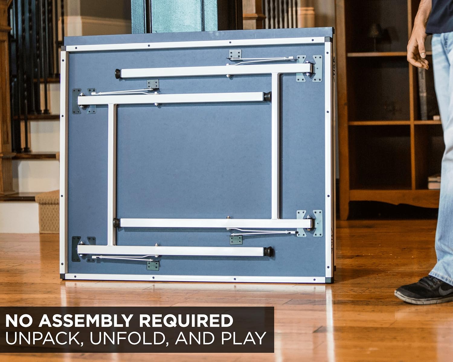 STIGA Space Saver - Mid-Size Portable Table Tennis Table - Compact Storage Fits in Most Closets – Includes Ping-Pong Net & Post - No Assembly Required : Everything Else