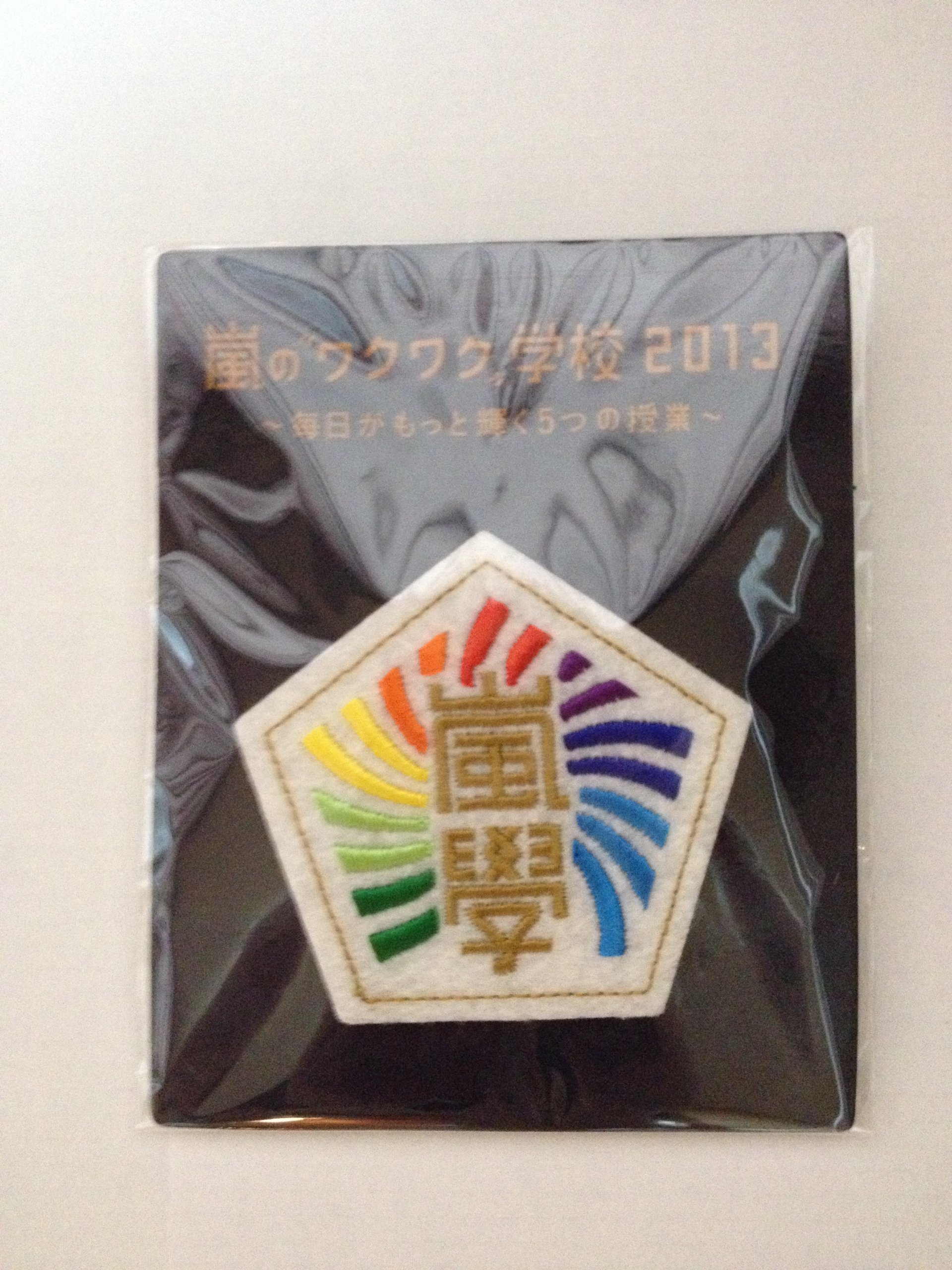嵐のワクワク学校 校章ピンバッチ Amazon.co.jp: 嵐 ピンバッジ 嵐のわくわく*学校 2019 「復刻版