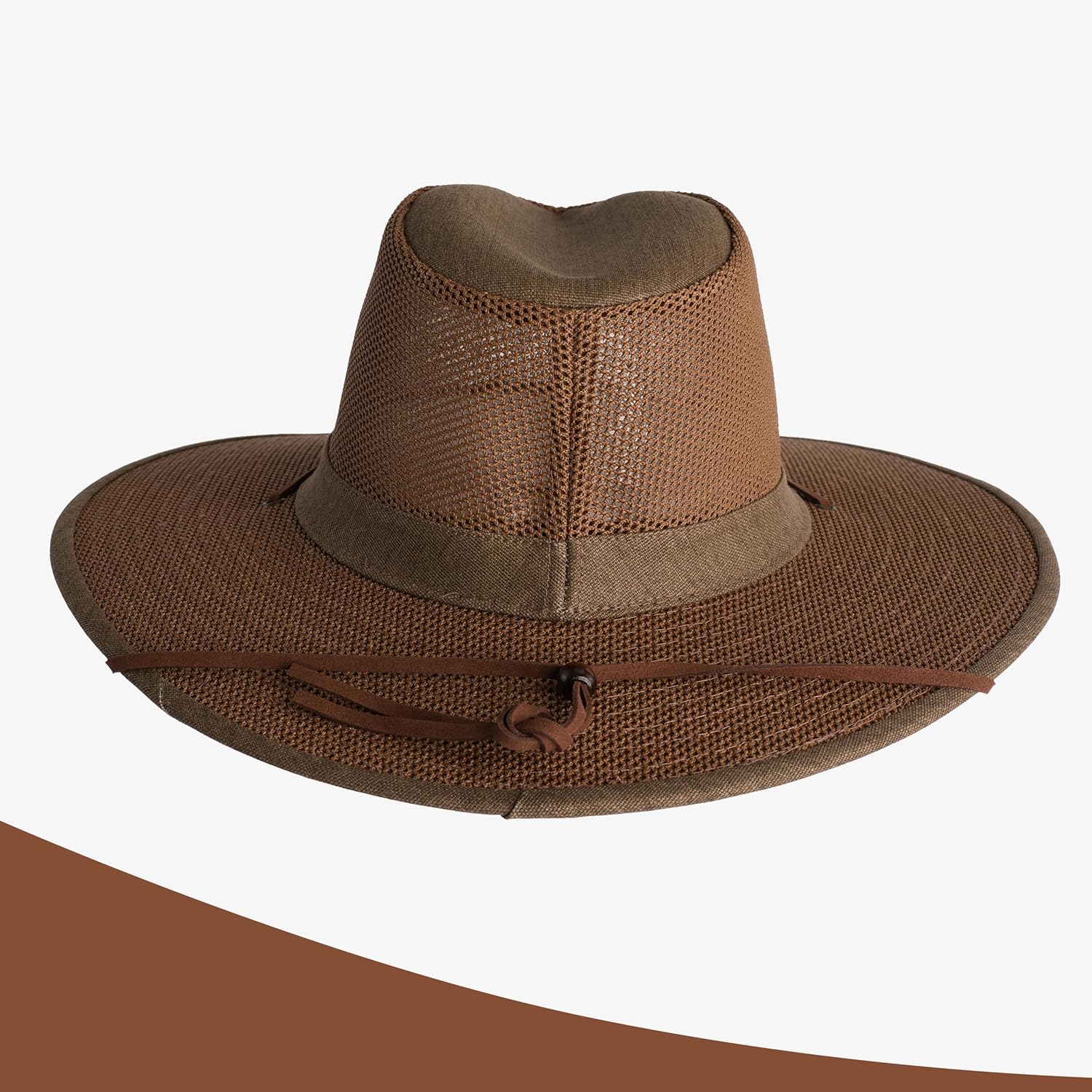 Henschel Hats Aussie Breezer Grande Hat - Extra Wide-Brim Sun Hat for Men | Perfect Men's Summer Hat for Camping