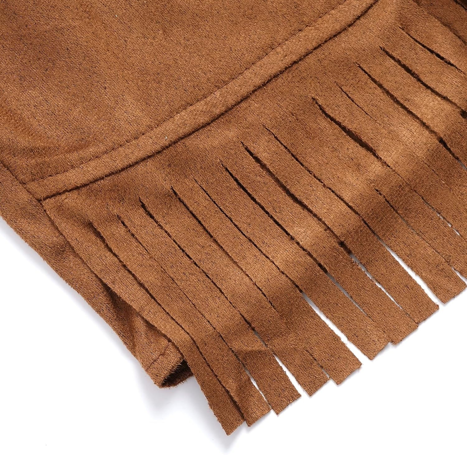 choyaxo Brown Tassel Western Shorts Fringe Shorts with Pockets Halloween Western Cowgirl Outfits