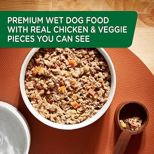 Miniatura 4 de Rachael Ray Nutrish Premium Pate - Alimento húmedo para perros, pollo y manzana, lata de 13 onzas (paquete de 12)