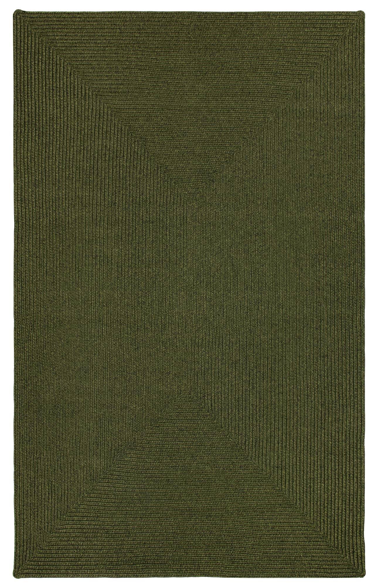 Tapis réversible intérieur extérieur lavable vert style sisal 120x170cm