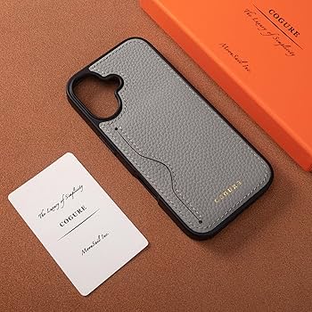 Amazon.co.jp: COGURE コグレ iPhone16 ケース 本革 シュリンク