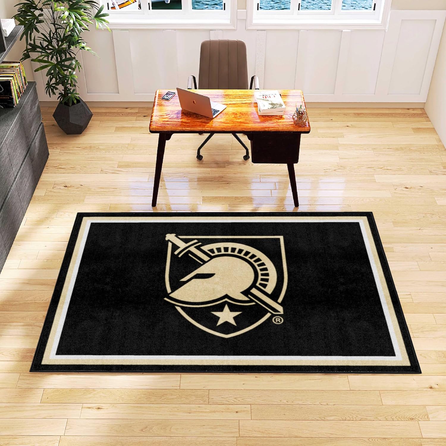 FANMATS 18245 NCAA U.S. Military Academy 5x8 Rug