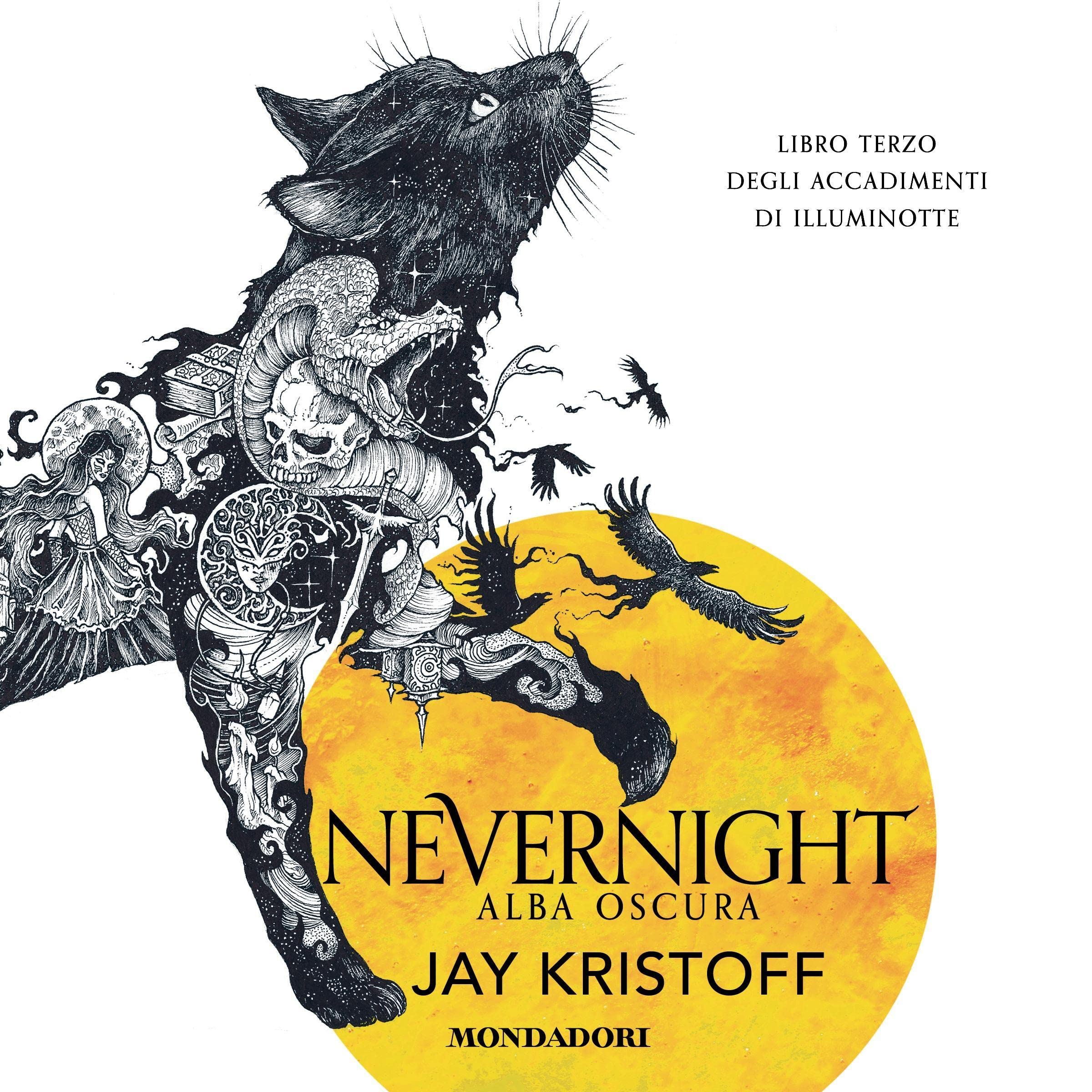 Cover art for Alba oscura. Nevernight
