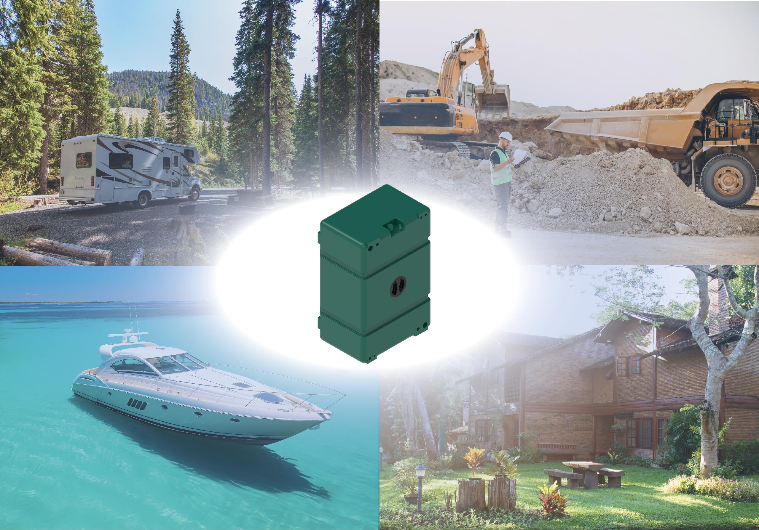 SERBATOIO SMART 200 VERTICALE RIGIDO ACQUA GLOBETANK (NEUTRO TRASLUCIDO)