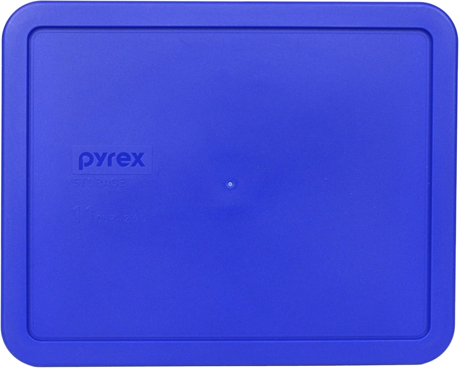 Pyrex 7212-PC Light Blue 11-cup Rectangular Plastic Cover for Glass Dish