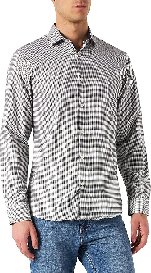 Selected Homme SLH-SAL SS RESORT W - Camisa - Dark Sapphire/azul Marino
