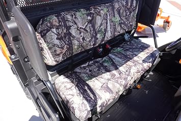 Durafit Seat Covers, Kubota Sidekick RTV Utility Vehicle, Camo Seat Covers, DS1 Endura Fabric for Solid Bench. New Version DS1 Design