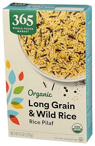 Miniatura 9 de 365 by Whole Foods Market, Pilaf orgánico de grano largo y arroz silvestre, 6 onzas