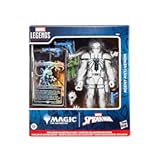 Spider-Man Marvel Legends Series Magic&colon; The Gathering Agent Anti-Venom&comma; 6-Inch Action Figure Toy & Exclusive Foil Collectible Card Game Trading Card