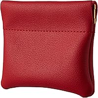 Vista 2 de Travelambo - Monedero de cuero con cierre de boquilla para hombre y mujer