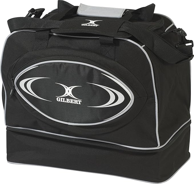 Gilbert Men's Club Hardcase Rugby Kit Bag Black Amazon.co.uk