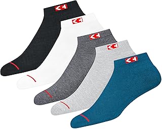 KOPNHAGN Men Ankle Length Cotton Socks (Pack of 5) (KP-BOX-51 Multicolour)