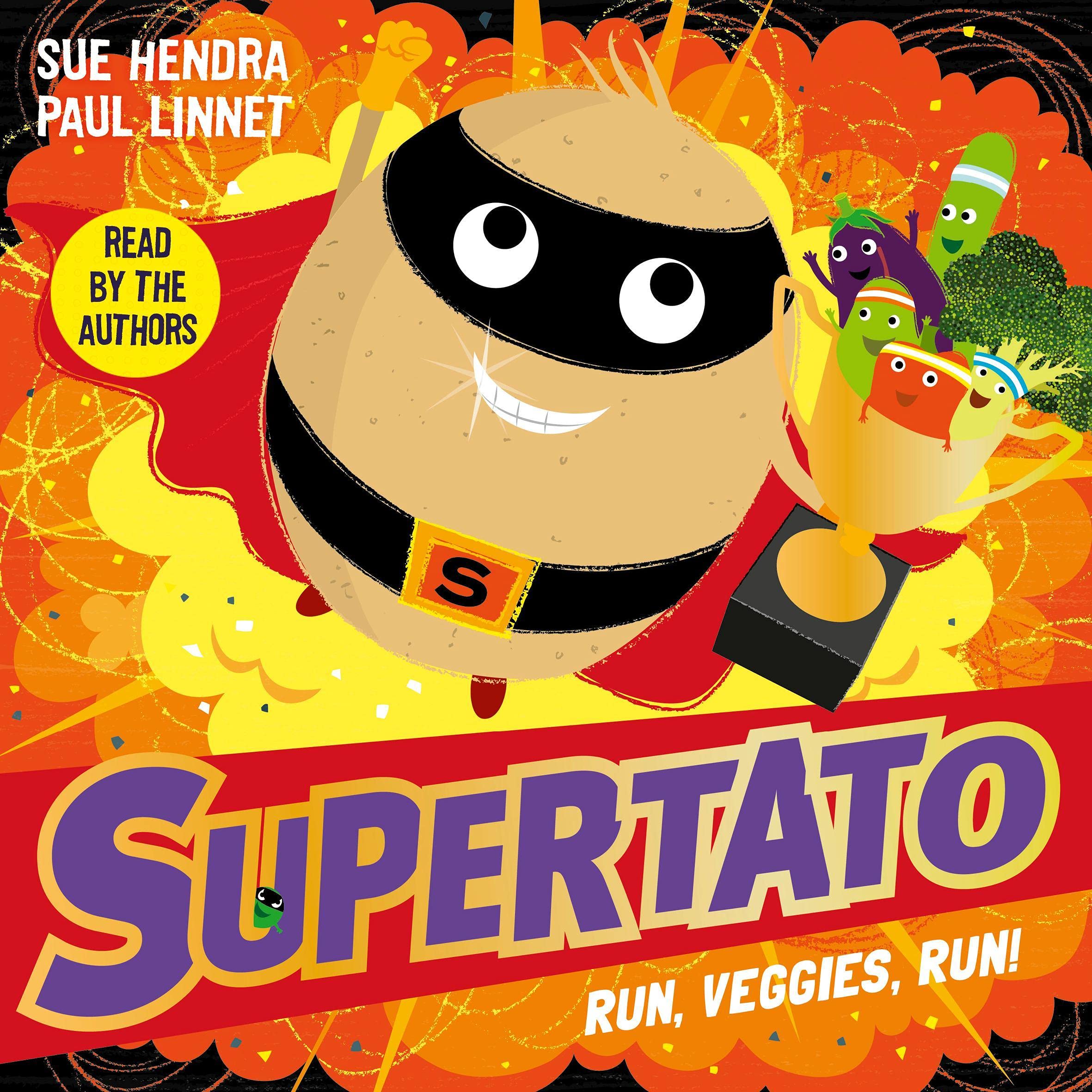 Cover art for Supertato Run, Veggies, Run!