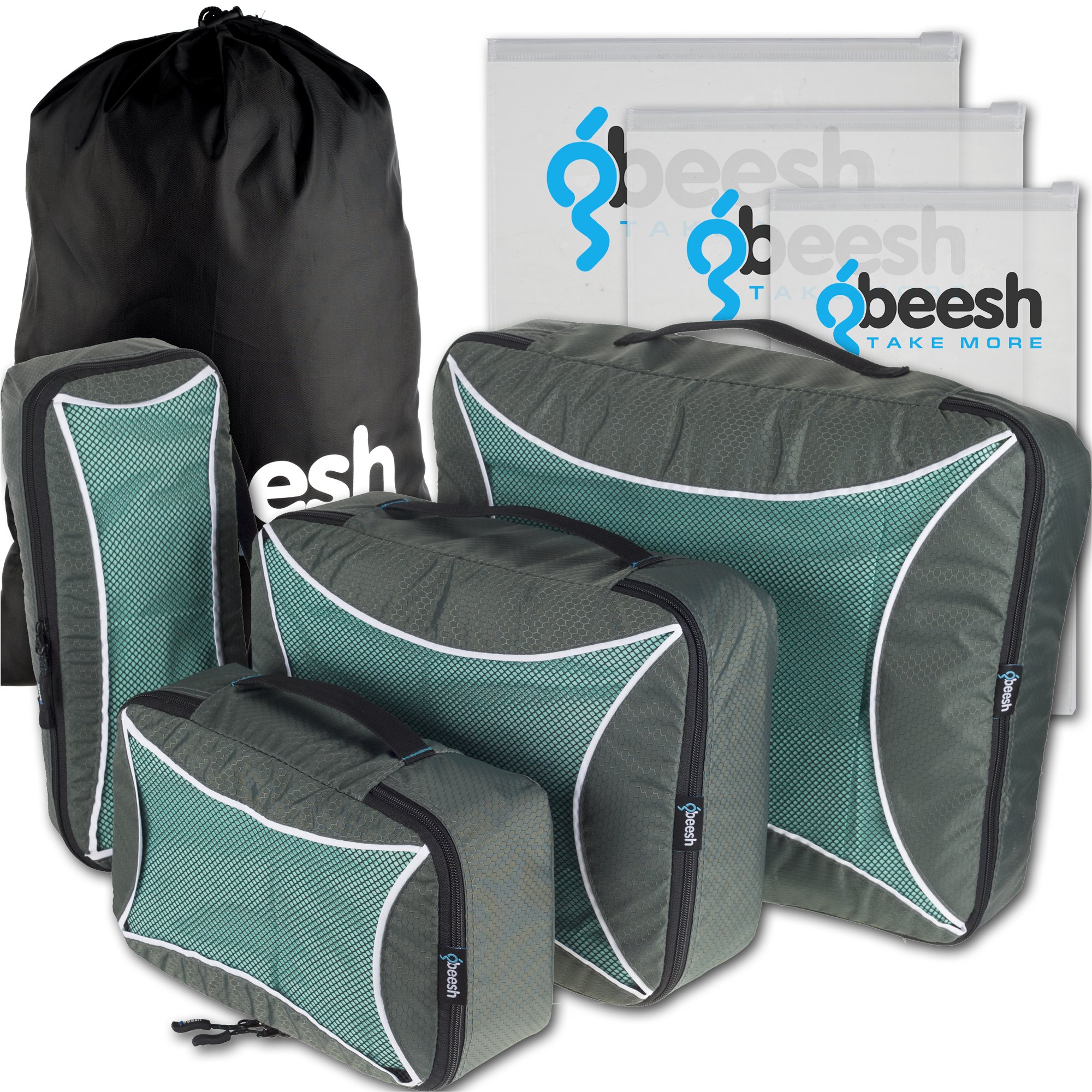 NAD Patches Packing Cubes - Travel Laundry Bag - Packing Bags - Travel Organizers Luggage