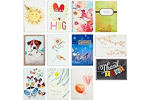 Hallmark Assorted Cards for Any Occasion: Thoughtful Messages Boxed Set
