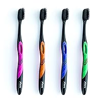 Algopix Similar Product 4 - Xlent Dental Activated Charcoal Bristle