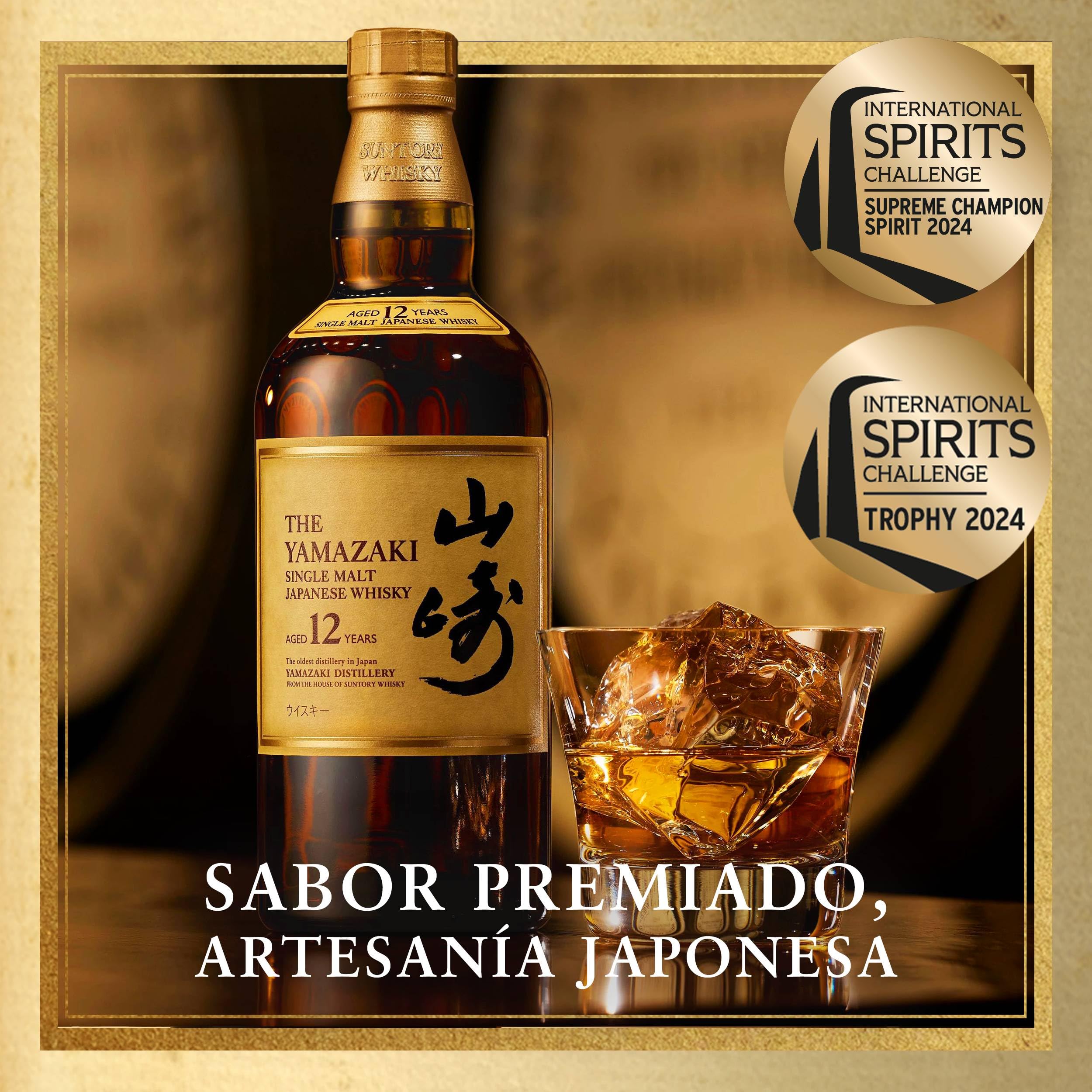 Yamazaki 12 Años Whisky Single Malt Japonés 70cl