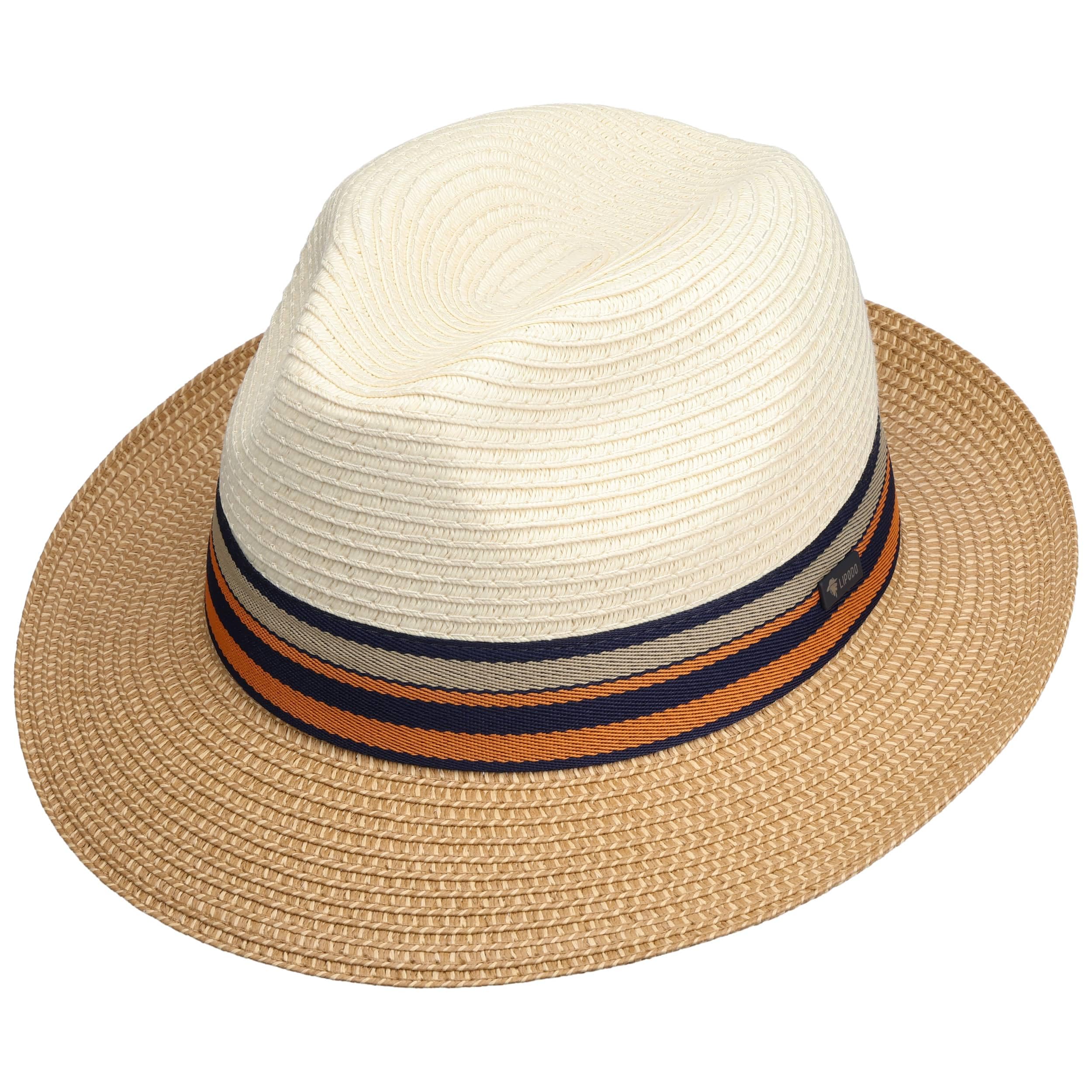 LIPODO Corinaldo Sombrero Bogart de Paja Hombre Primavera Verano