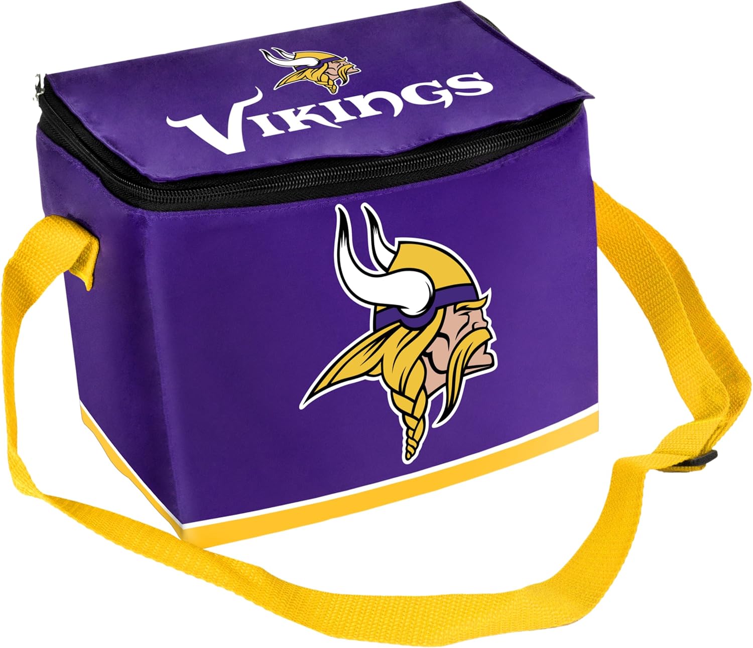 FOCO Forever Collectibles NFL Minnesota Vikings Big Logo Team Lunch Bag