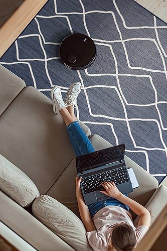 Vista 243 de Adiva Rugs - Alfombra para interior y exterior, tapete fácil de limpiar, resistente a la intemperie y las manchas, para comedor, patio, terraza