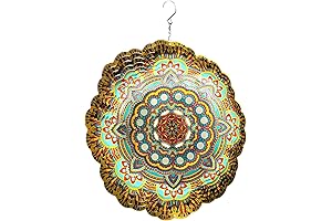 Ornament Maker Spinner: 19 Gauge 3D Metal Wind Spinner for Indoor and Outdoor Decorations