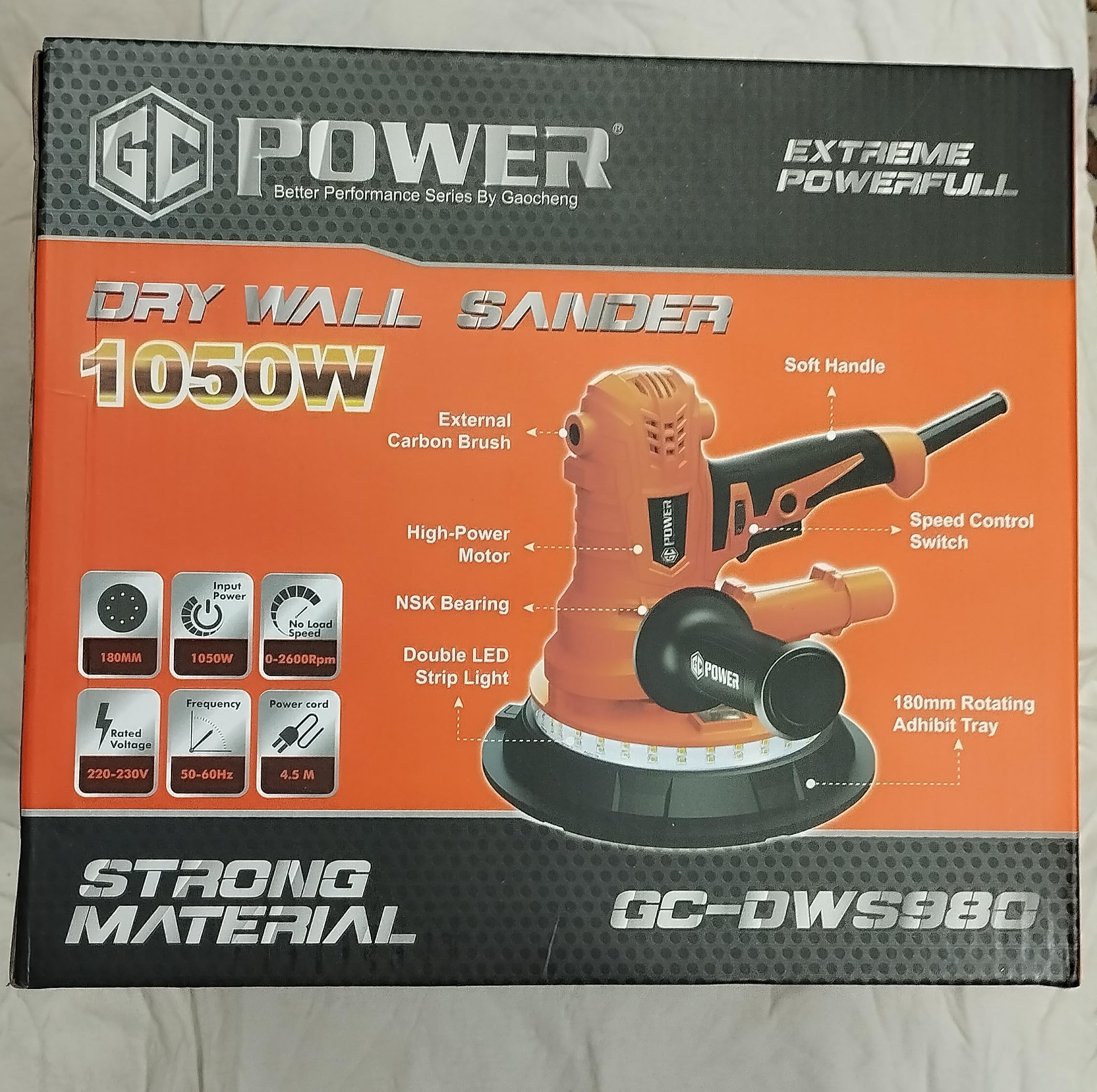 Gaocheng GC power GC-DWS980 Drywall sander : Amazon.in: Industrial